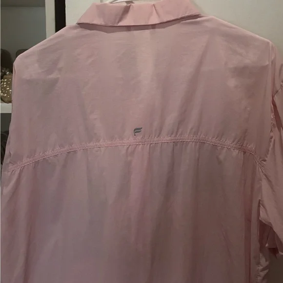 Light Pink Women's Windbreaker Jacket - Picture 5 of 8